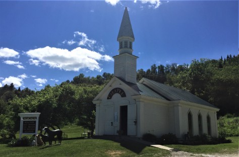 Chapel at Dog Mountain, near St Johnsbury, VT