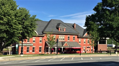 St. Johnsbury Welcome Center in the old train depot.