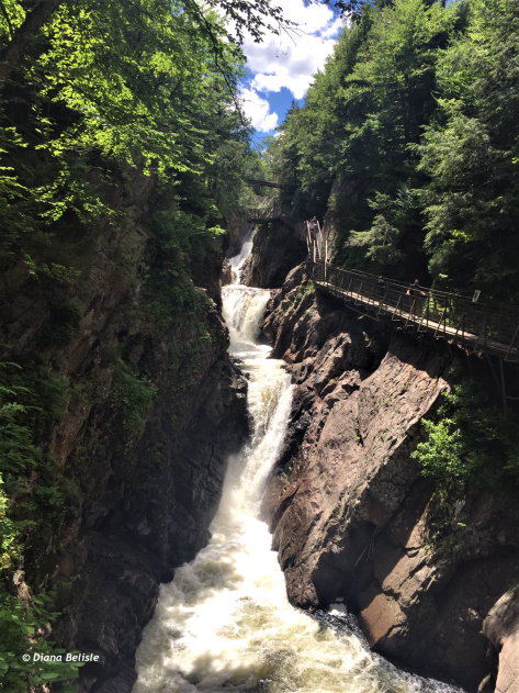 High Falls Gorge with ramps